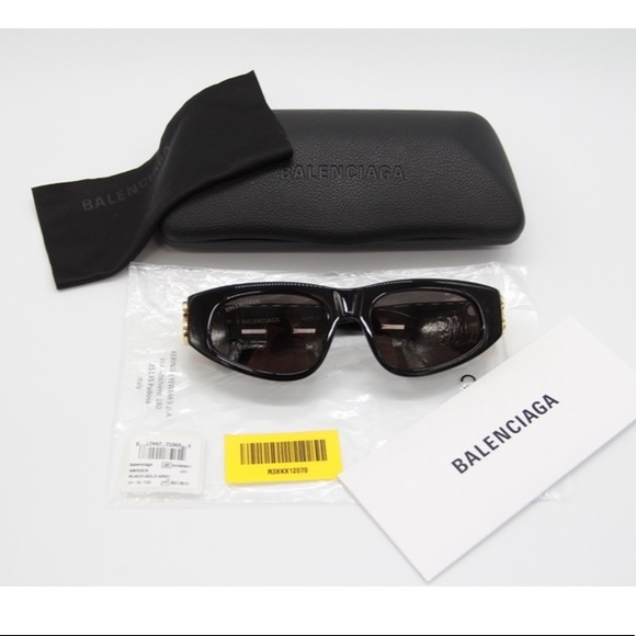 NEW BALENCIAGA BB0095S 001 UNISEX SUNGLASSES BALENCIAGA NEW COLLECTION - Picture 12 of 12